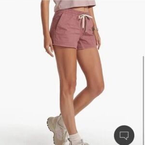 Women's Vuori Rip Stop Shorts - Marsala